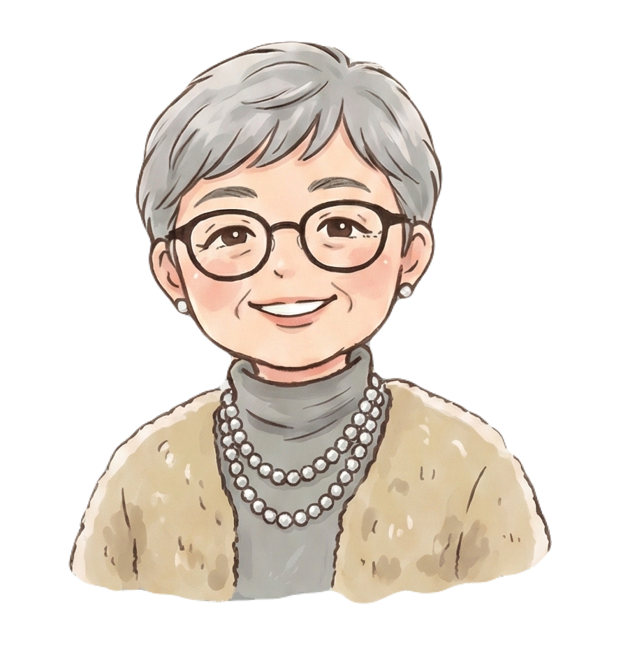 株式会社 創合通商 代表取締役 千葉 千鶴子のイラスト