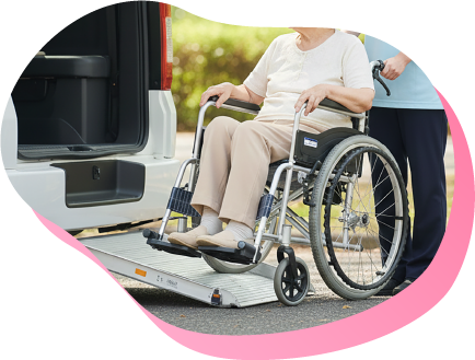 福祉タクシーの様子